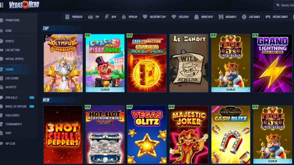 vegas hero casino review